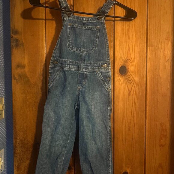 Wrangler Denim overalls size 3 T - Picture 1 of 4